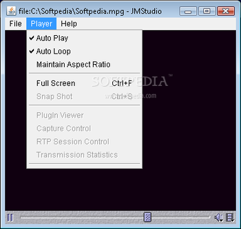 Java Media Framework screenshot