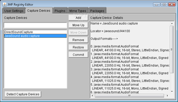 Java Media Framework screenshot 4