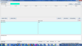Java Packet Analyzer screenshot