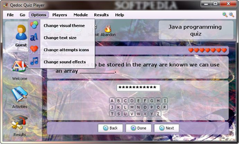 Java programming quiz screenshot 2