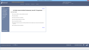 Java SE 7 OCP Training Lab screenshot 3