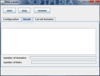 Java Web Crawler screenshot 2