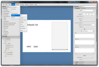 JavaFX Scene Builder screenshot 2