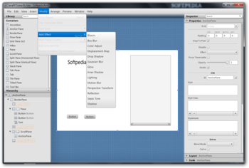 JavaFX Scene Builder screenshot 3