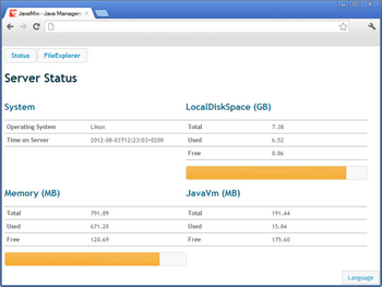 JavaMin screenshot
