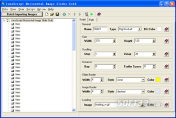 JavaScript Horizontal Image Slider Gold screenshot 2