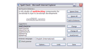 JavaScript Spell Check screenshot 3