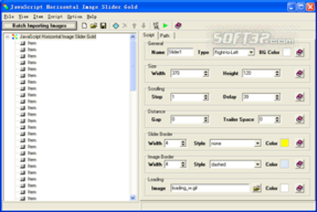 JavaScript Vertical Image Slider Gold screenshot 2