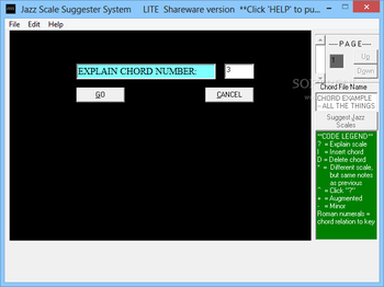 Jazz Scale Suggester System Lite screenshot 4