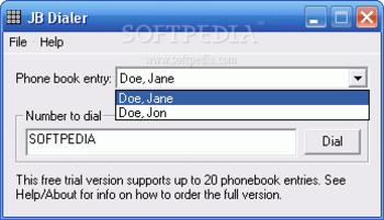 JB-Dialer screenshot