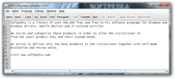 jBACI Concurrency Simulator screenshot