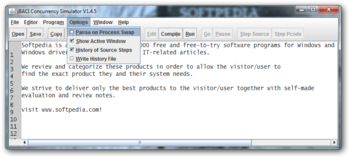 jBACI Concurrency Simulator screenshot 3