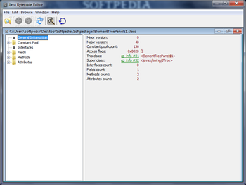 JBE - Java Bytecode Editor screenshot