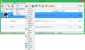 JBidWatcher screenshot 23