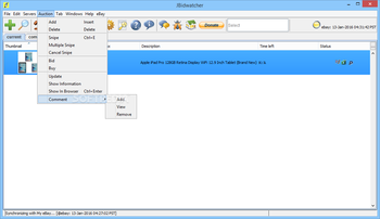 JBidWatcher screenshot 5