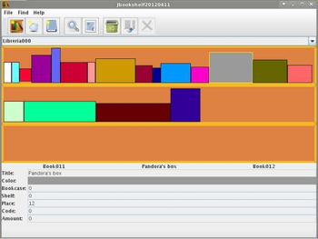 Jbookshelf screenshot