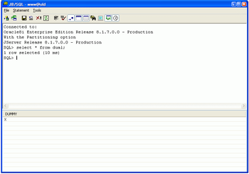 JBSql screenshot 2