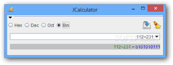 JCalculator screenshot 2