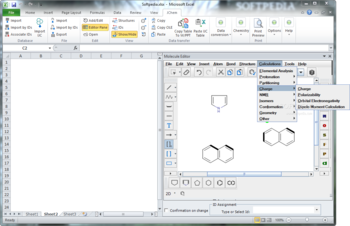 JChem for Office (formerly JChem for Excel) screenshot 4