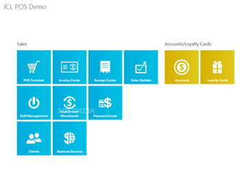 JCL POS screenshot