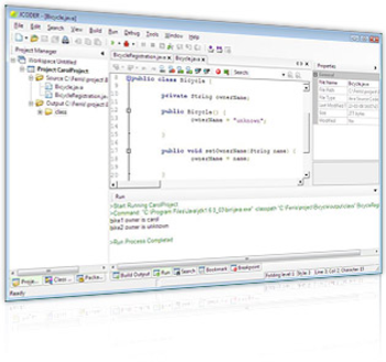 JCODER Lite (Free Java IDE editor for Windows) screenshot 2