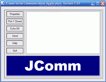 JComm Serial Communications Application screenshot