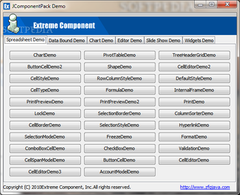JComponentPack screenshot