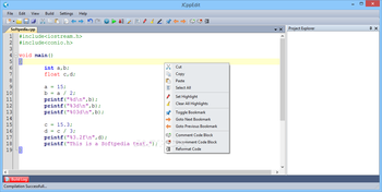 JCppEdit screenshot