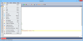 JCppEdit screenshot 3