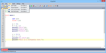 JCppEdit screenshot 4