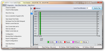 JD's Auto Speed Tester screenshot 2