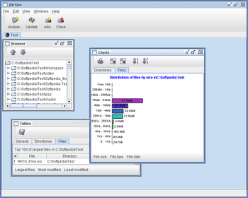 jDirSize screenshot 2