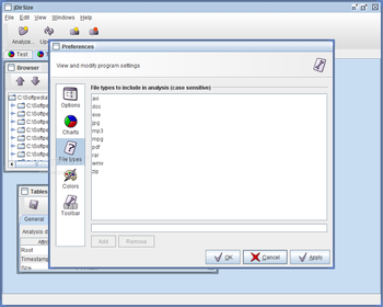 jDirSize screenshot 7