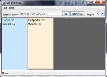 JDU: Disk Usage screenshot