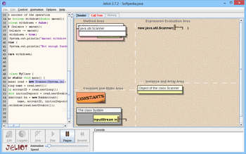 Jeliot screenshot 2