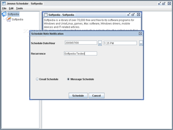 Jenova Scheduler screenshot 3