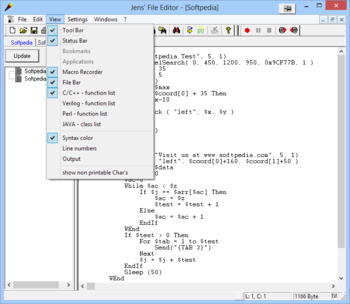 Jens' File Editor screenshot 4