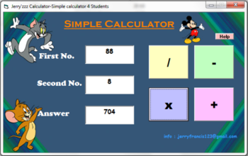 Jerryzzz Calculator 4 Students screenshot