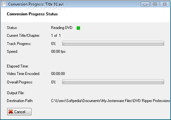 Jesterware DVD Ripper Professional screenshot 2