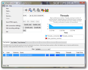 Jet Profiler for MySQL (formerly Jet Profiler) screenshot 2