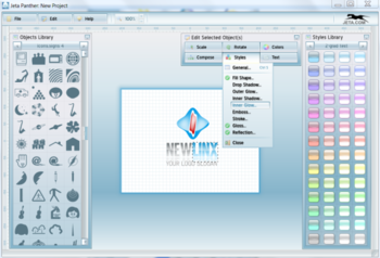 Jeta Logo Designer screenshot