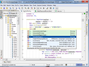 JetBrains WebStorm screenshot 2