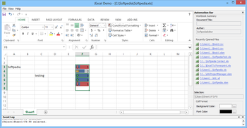 JExcel screenshot 2