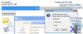 JFileDownload screenshot
