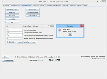 jFinancialCalc screenshot 2