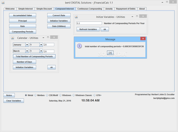 jFinancialCalc screenshot 3