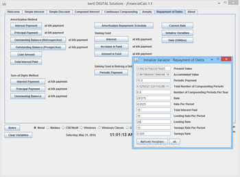 jFinancialCalc screenshot 6