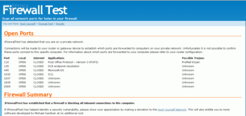 JFirewallTest screenshot 3