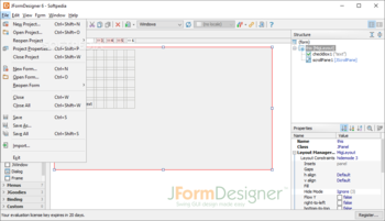JFormDesigner screenshot 3