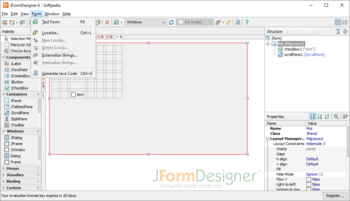 JFormDesigner screenshot 5